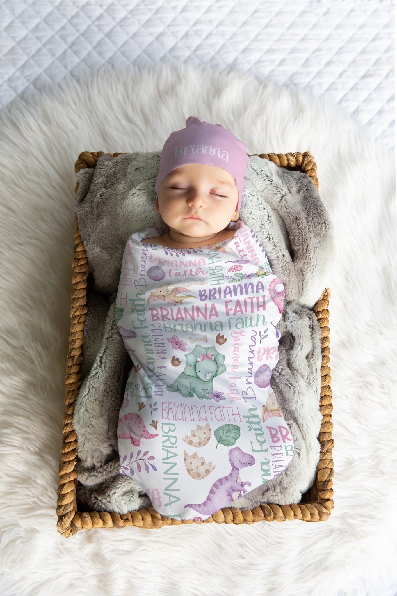 Dinosaur swaddle set hotsell